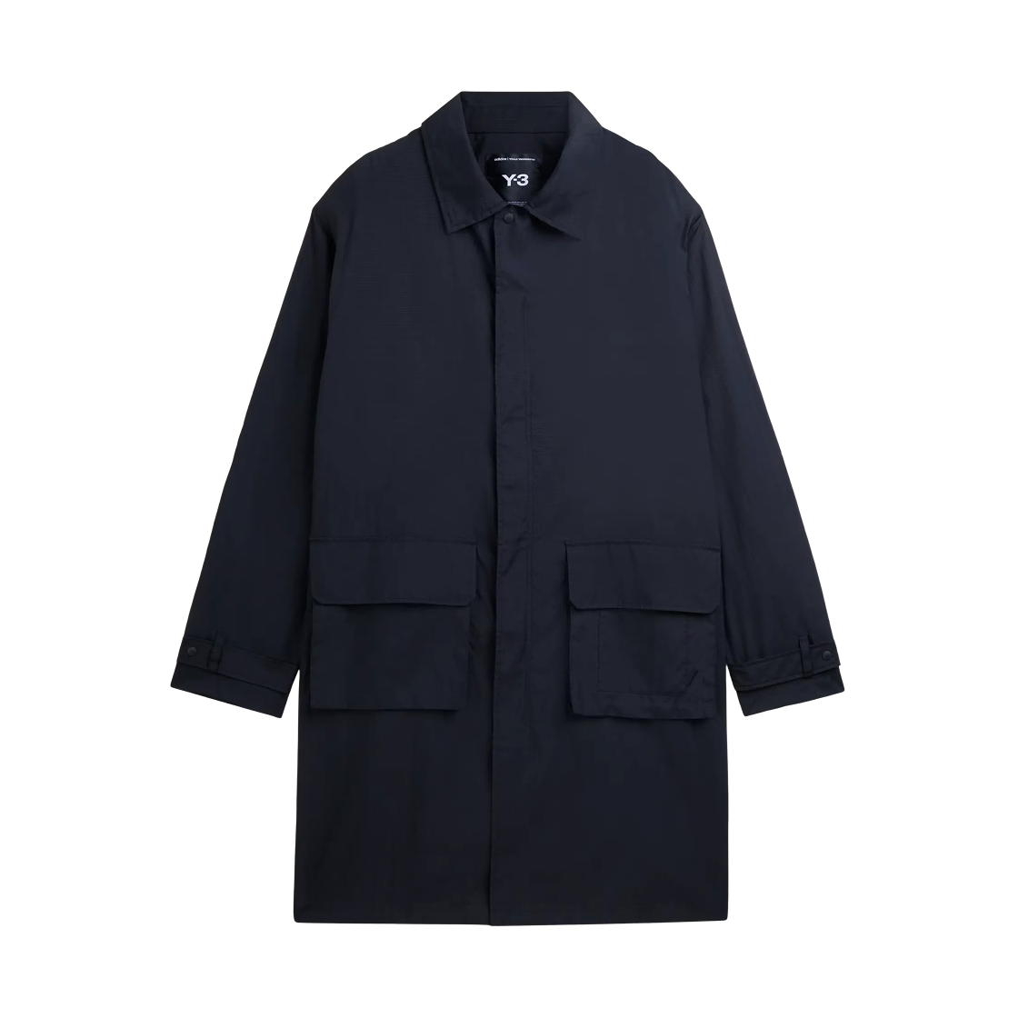 Y-3 x 요지 야마모토 나일론 파카 블랙(Y-3 x Yohji Yamamoto Nylon Parka Black)