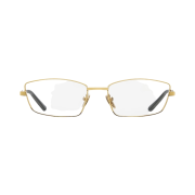 (W) Gucci Rectangular Optical Frame Glasses Gold