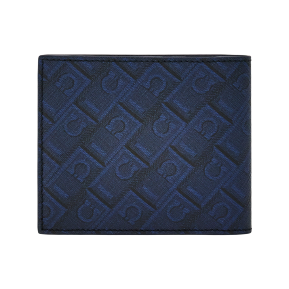 페라가모 모노그램 월렛 다크 블루 네이비 블랙(Ferragamo Monogram Wallet Dark Blue Navy Black) - 2