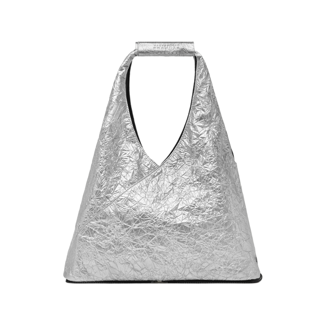 SA5VL0019P8875H1145 MM6 Maison Margiela Japanese Bag Zip Pouch Black Silver