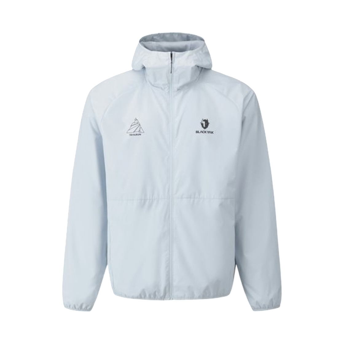 1BYJKFU012FT Black Yak Trail Running Warm-Up Windbreaker Frost