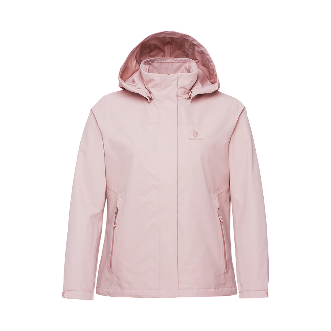 1BYJKFU501AP (W) Black Yak Weekend Rain Jacket Light Pink