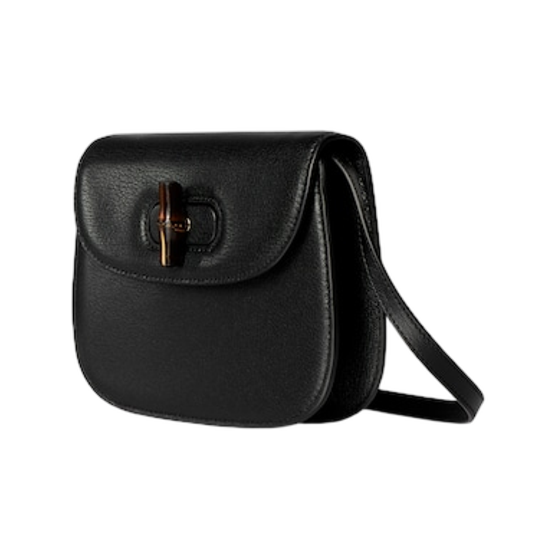 구찌 뱀부 미니 백 블랙(Gucci Bamboo Mini Bag Black) - 2