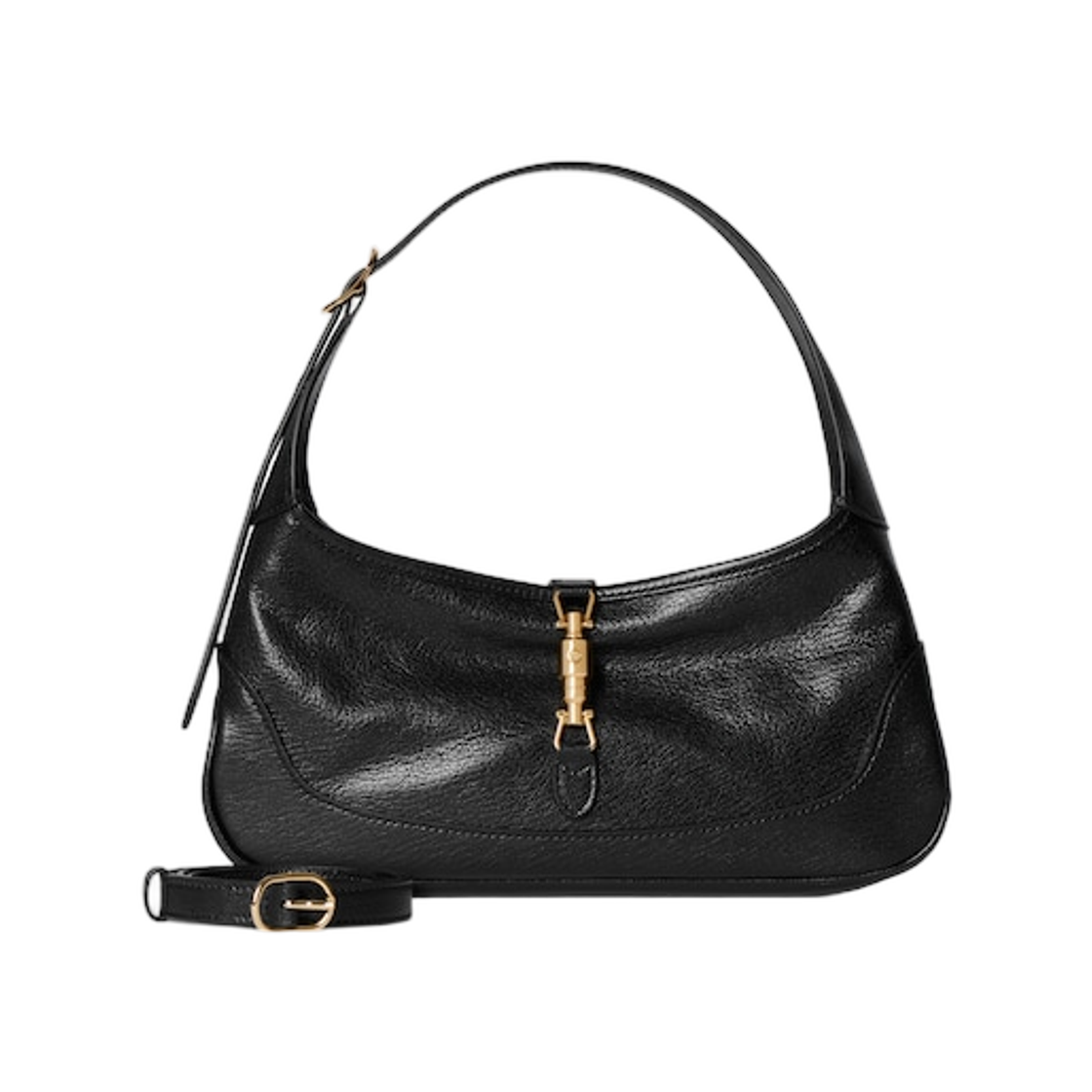 구찌 재키 슬림 스몰 숄더백 블랙(Gucci Jackie Slim Small Shoulder Bag Black) - 1