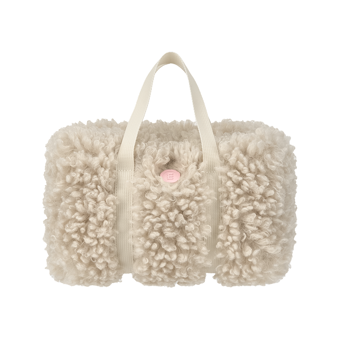 미닛뮤트 시어링 토트 크림(Minitmute Shearing Tote Cream)