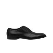 MM6 Maison Margiela Leather Derby Shoes Black