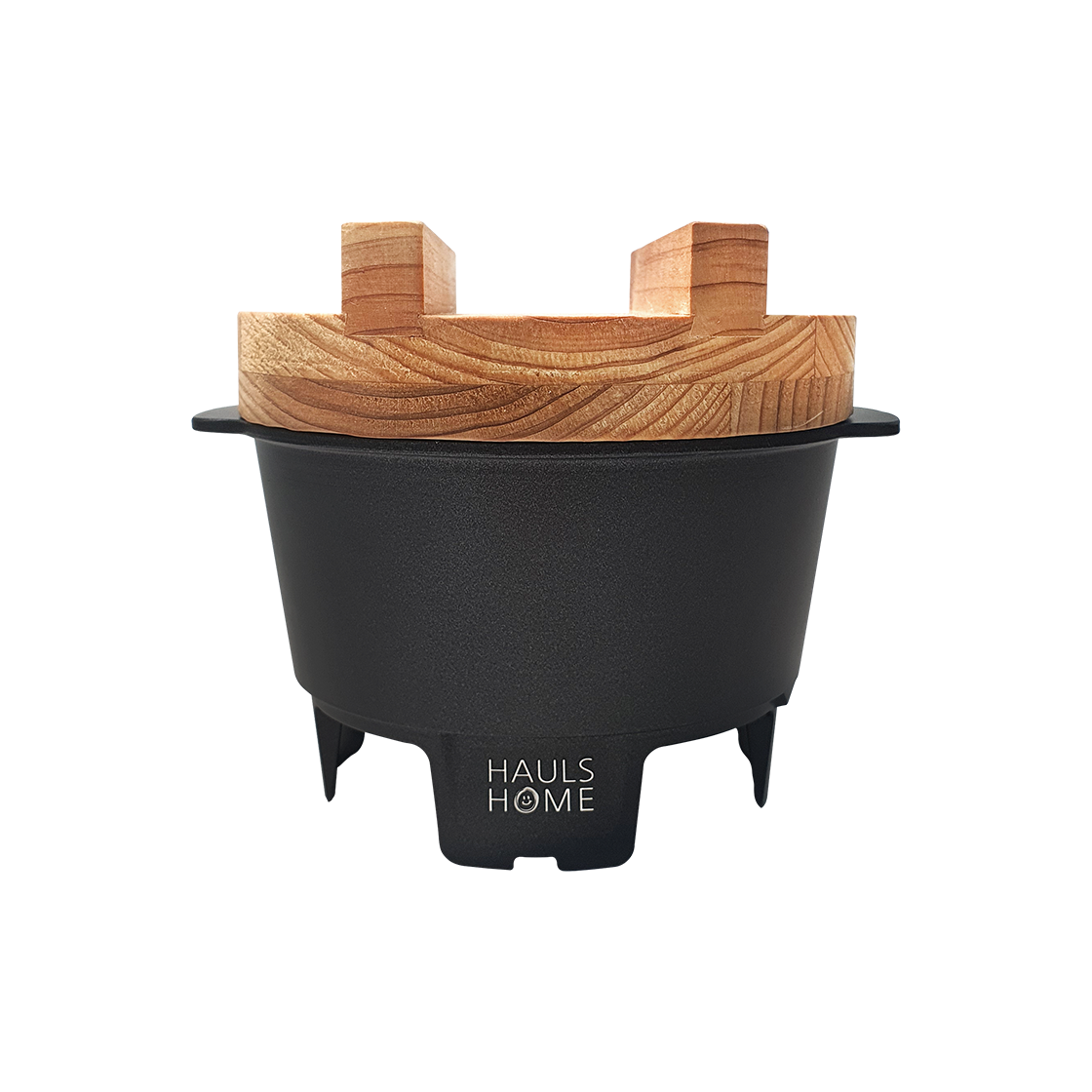 솥밥순삭 가마팟&나무뚜껑 미니화로 온오프 화로(Haulshome On-off Gamapot Wood Lid)