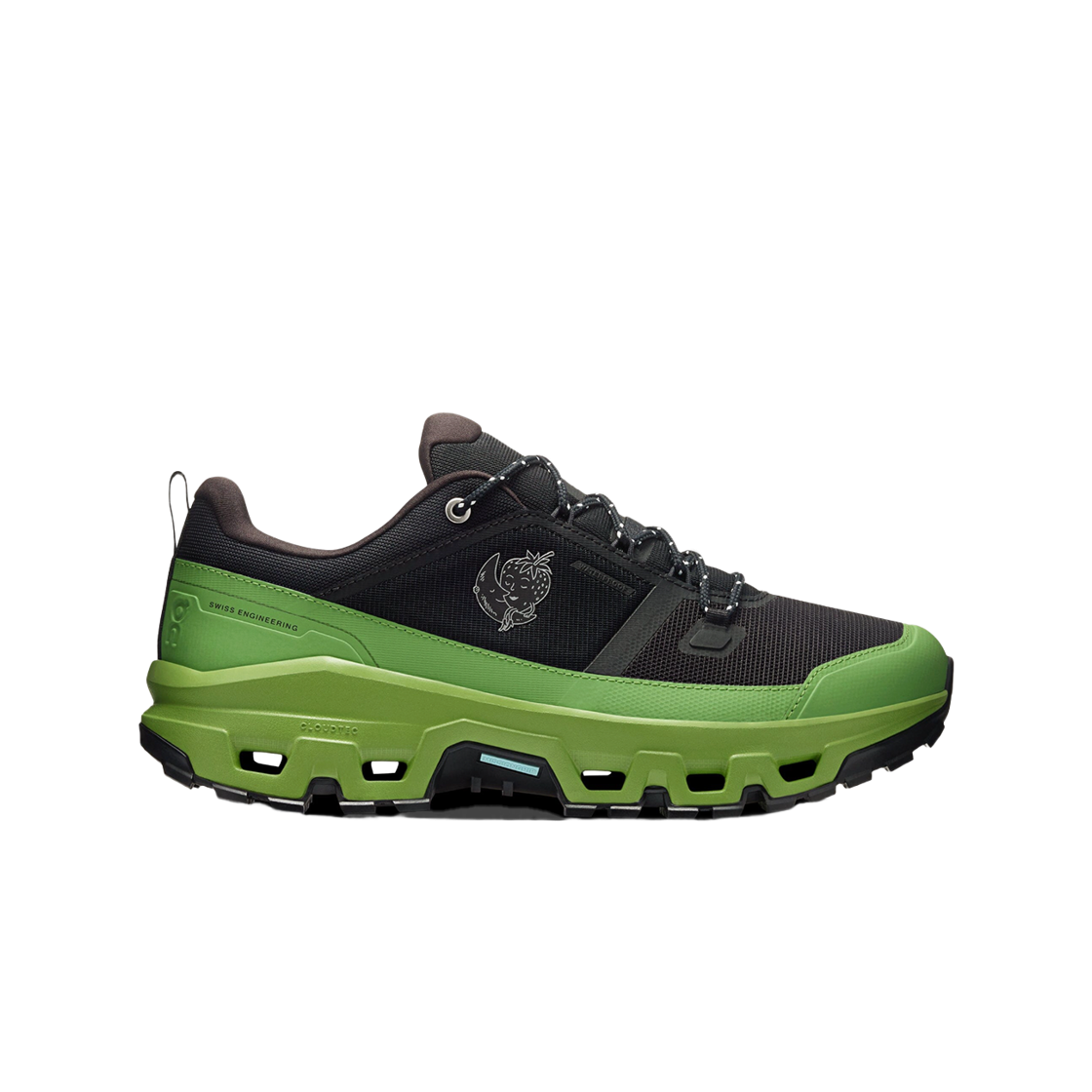 3WG11115557 (W) On Running x Sky High Farm Goods Cloudrock Low WP Black Celery