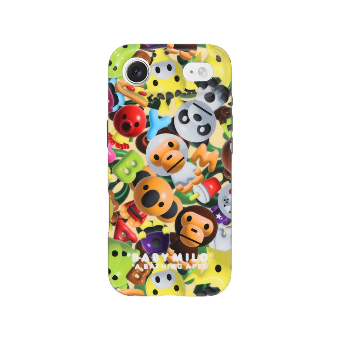 베이프 3D 마일로 올 프렌즈 아이폰 17 에어 케이스 멀티(BAPE 3D Milo All Friends iPhone 17 Air Case Multi)