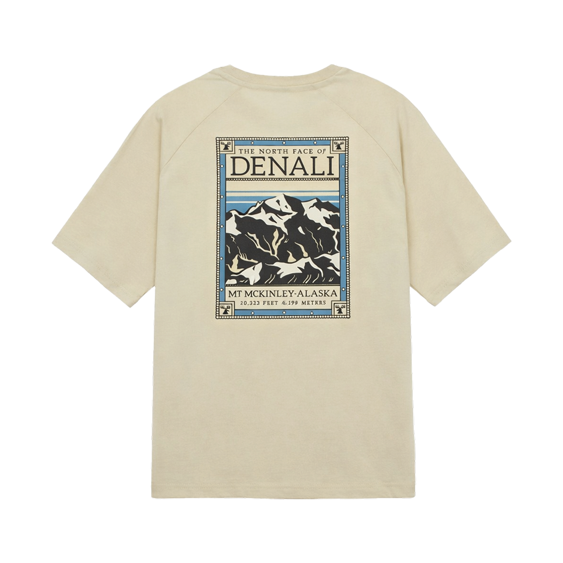 NT7UR47C The North Face North Faces EX S/S R/T-Shirt Beige - 26SS