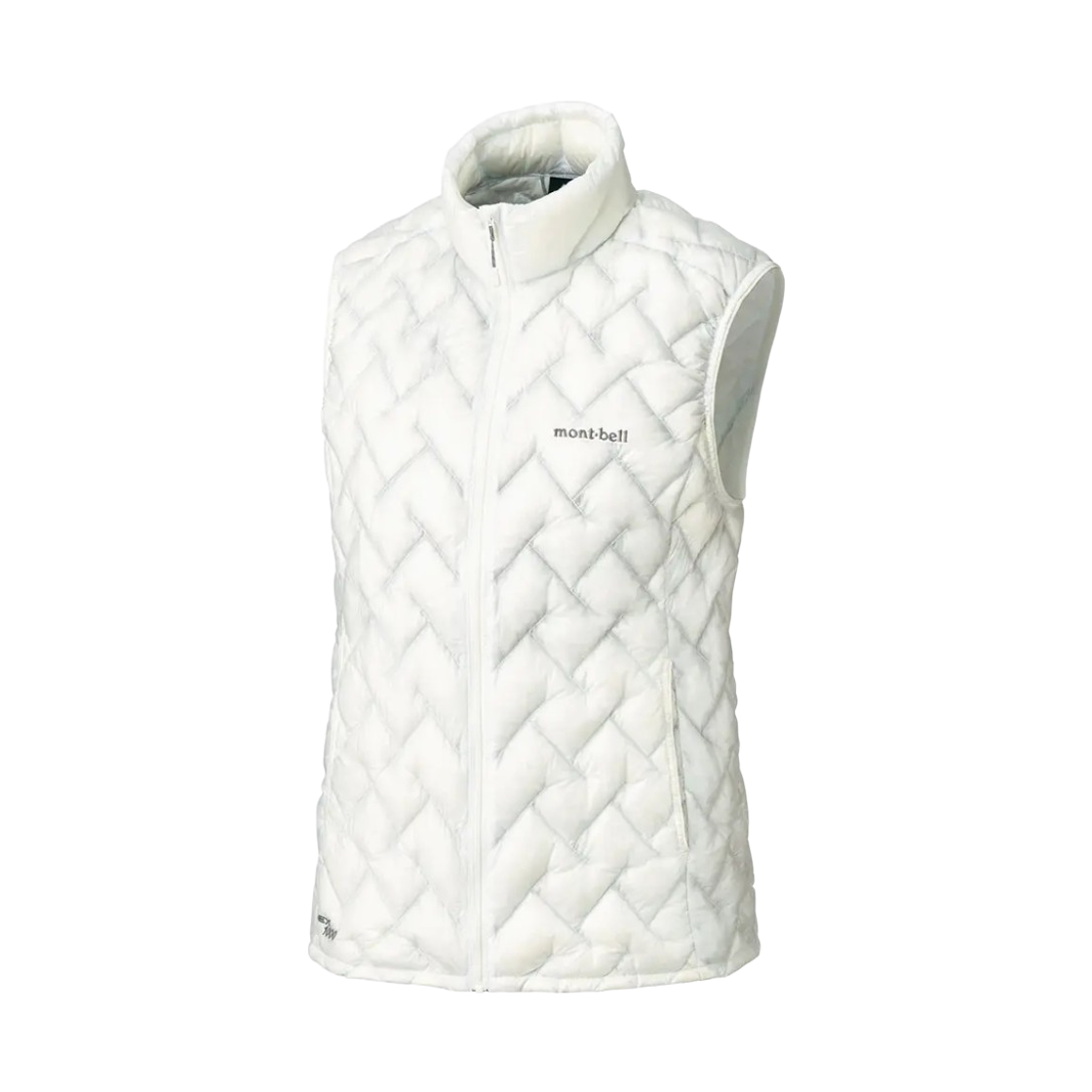 1101531 (W) Montbell Plasma 1000 Down Vest White
