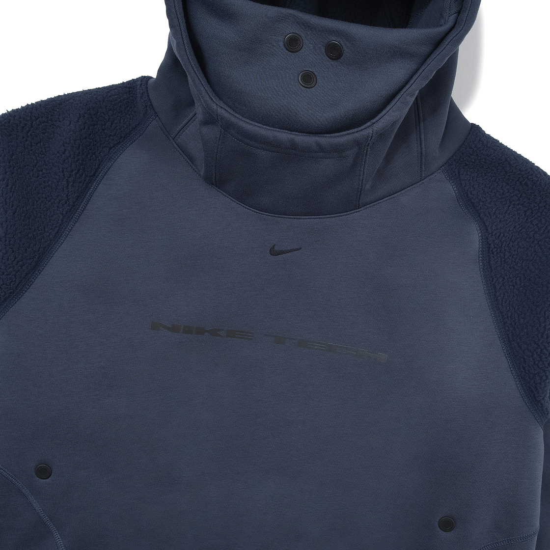 나이키 테크 보레아스 오버사이즈 후드 썬더 블루 옵시디언 - 아시아(Nike Tech Boreas Oversized Hoodie Thunder Blue Obsidian - Asia) - 3