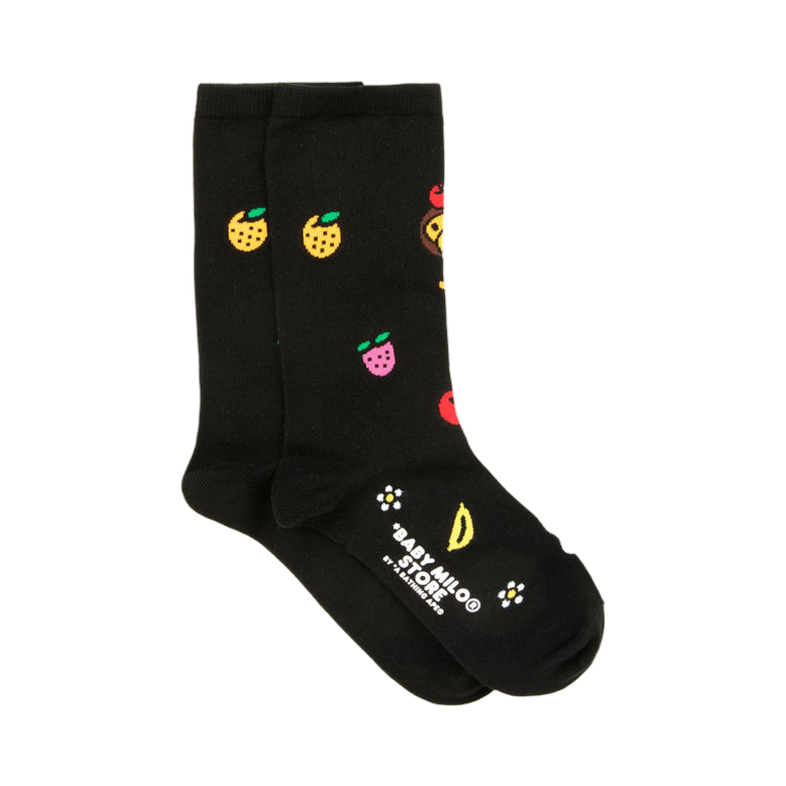 베이프 베이비 마일로 삭스 #2 블랙(BAPE Baby Milo Socks #2 Black) - 2