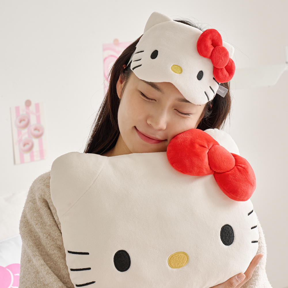 잉코 산리오 헬로키티 USB 온열안대(INKO Sanrio Hello Kitty USB Heated Eye Mask) - 2