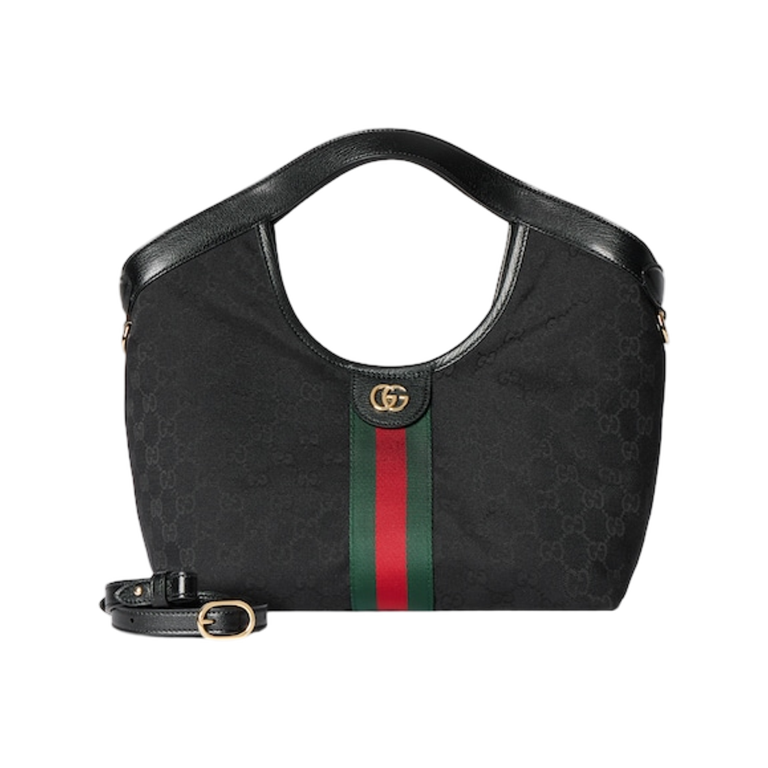 860845-FAFWA-1053 Gucci Giglio Small Tote Bag Black