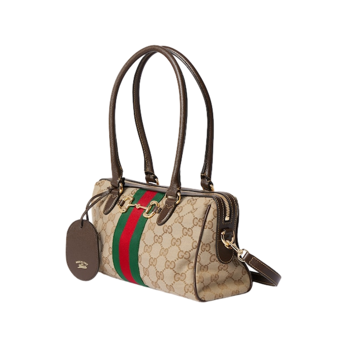 구찌 보르세토 미디움 보스턴 백 샌드 브라운(Gucci Borsetto Medium Boston Bag Sand Brown) - 2