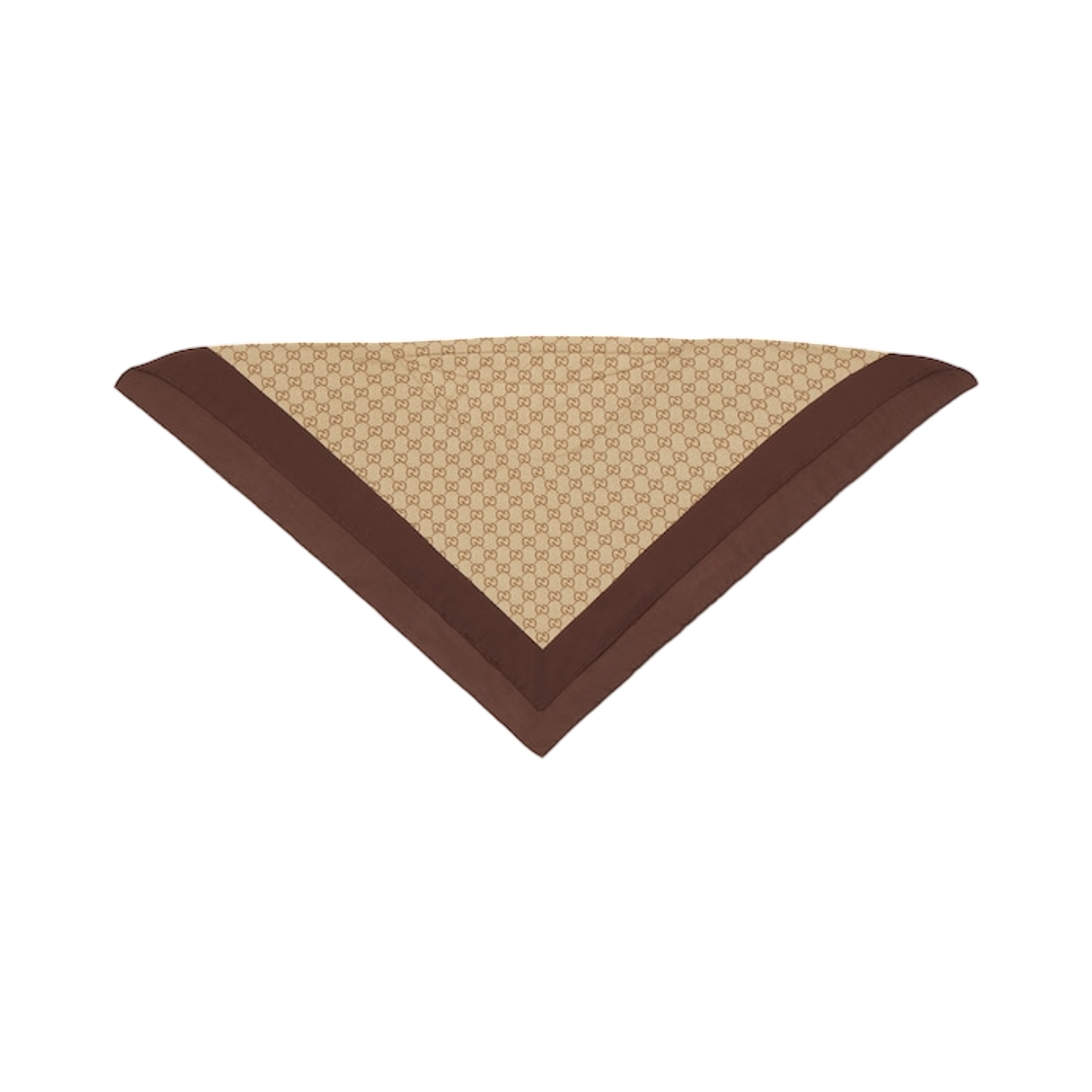 (W) 구찌 프린티드 실크 트윌 헤드밴드 브라운 라이트 브라운((W) Gucci Printed Silk Twill Headband Brown Light Brown) - 2