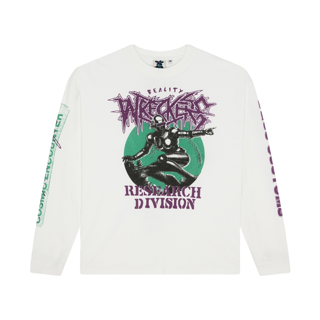 [6% 적립] 데우스 엑스 마키나 코스믹 인카운터 롱슬리브 티 화이트