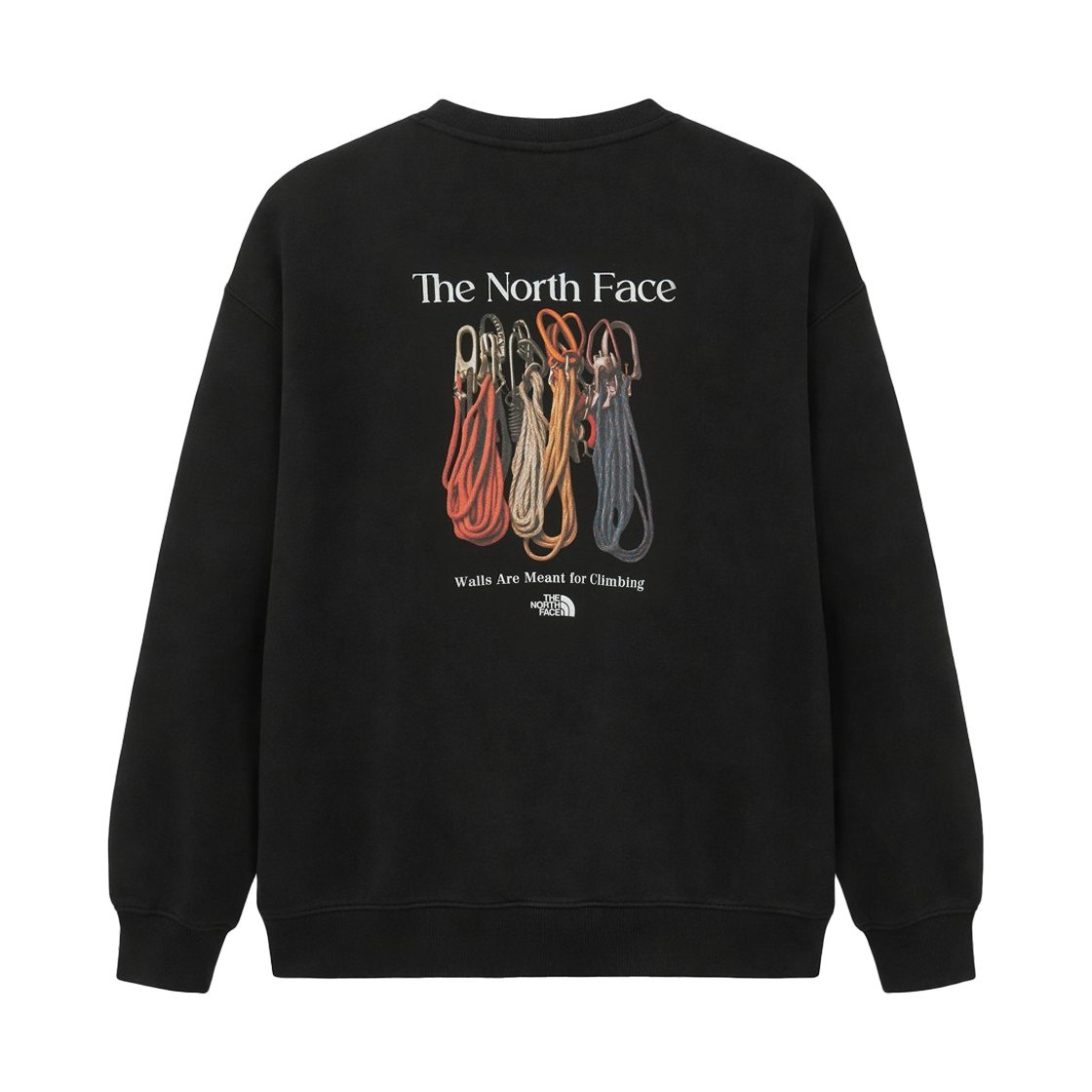 노스페이스 카라비너 스웨트셔츠 블랙 - 26SS(The North Face Karabiner Sweatshirts Black - 26SS) - 2