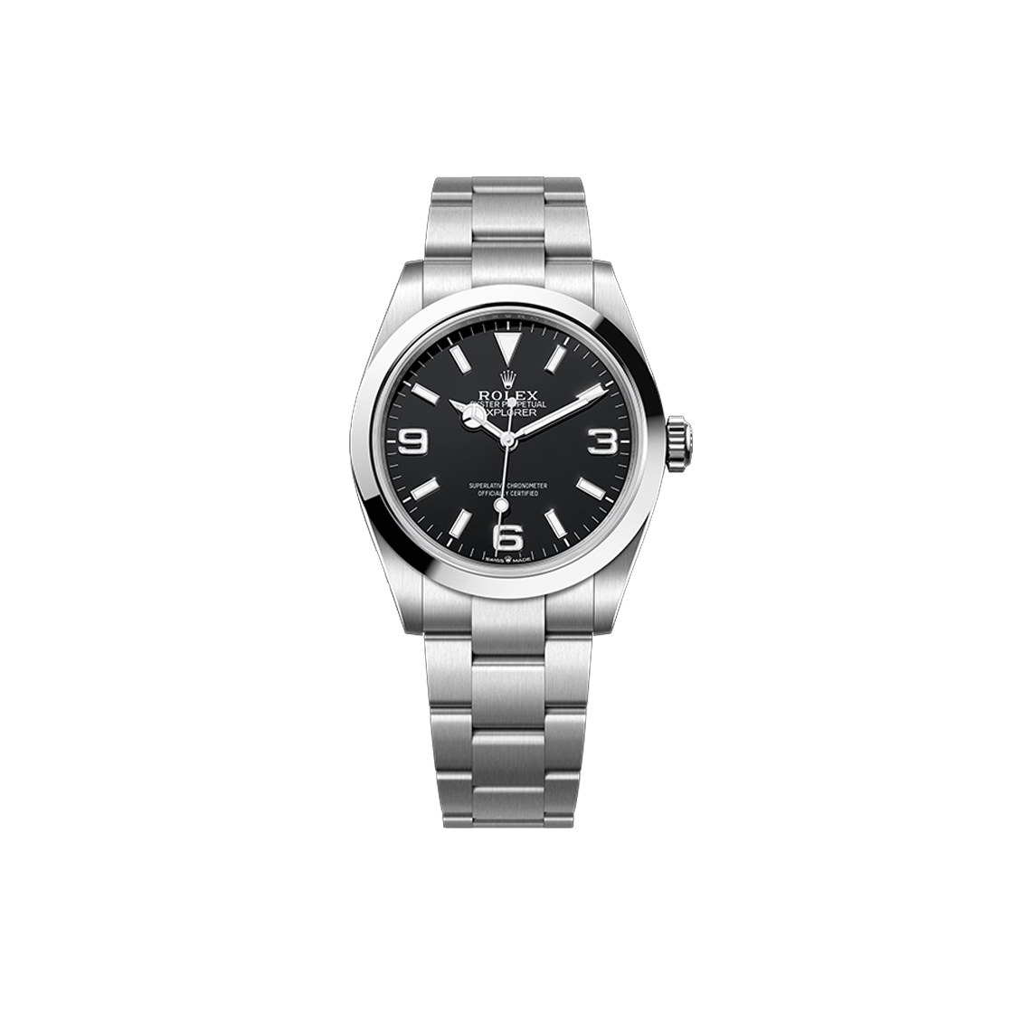 롤렉스 익스플로러 40-224270 블랙 아라빅+바 오이스터 NO.7302(Rolex Explorer 40-224270 Black Arabic + Bar Oyster No. 7302)
