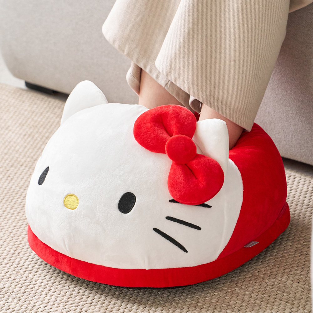 잉코 산리오 헬로키티 풋워머 USB 온열 발난로 찜질기(INKO Sanrio Hello Kitty USB Heated Foot Warmer) - 2