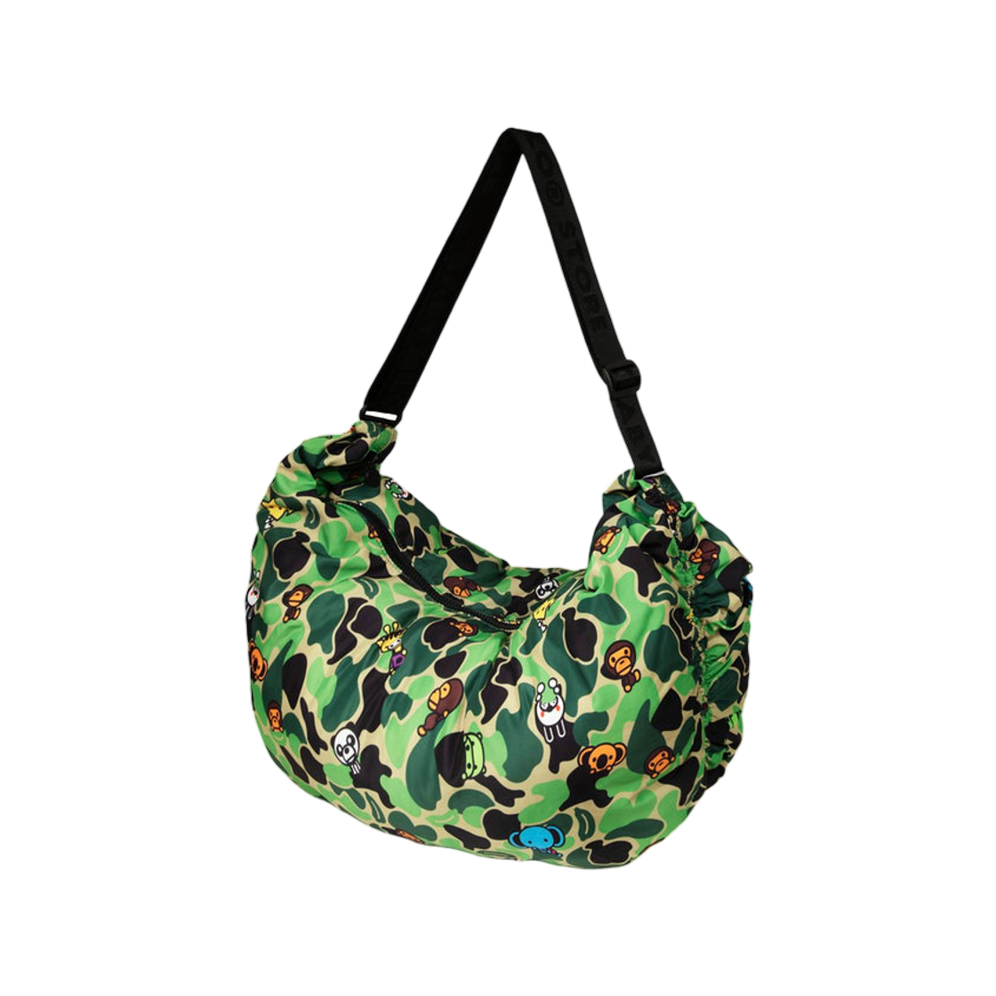 베이프 마일로 올 프렌즈 카모 토트백 그린(BAPE Milo All Friends C-_AMo Tote Bag Green) - 2
