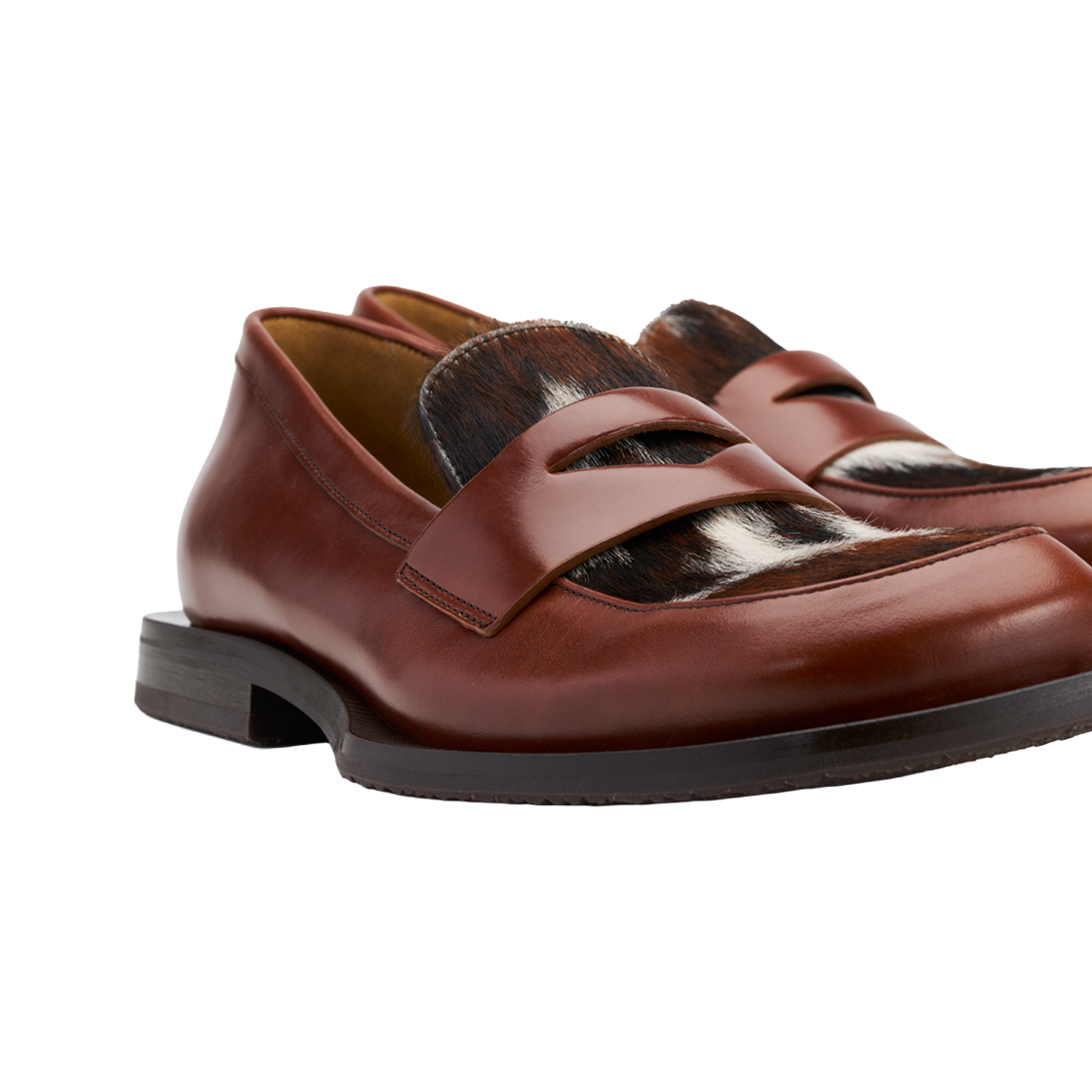 이티스 사반트 마호가니 카프 헤어 레더 브라운 - 26SS(Eytys Savant Mahogany Calf Hair Leather Brown - 26SS) - 6