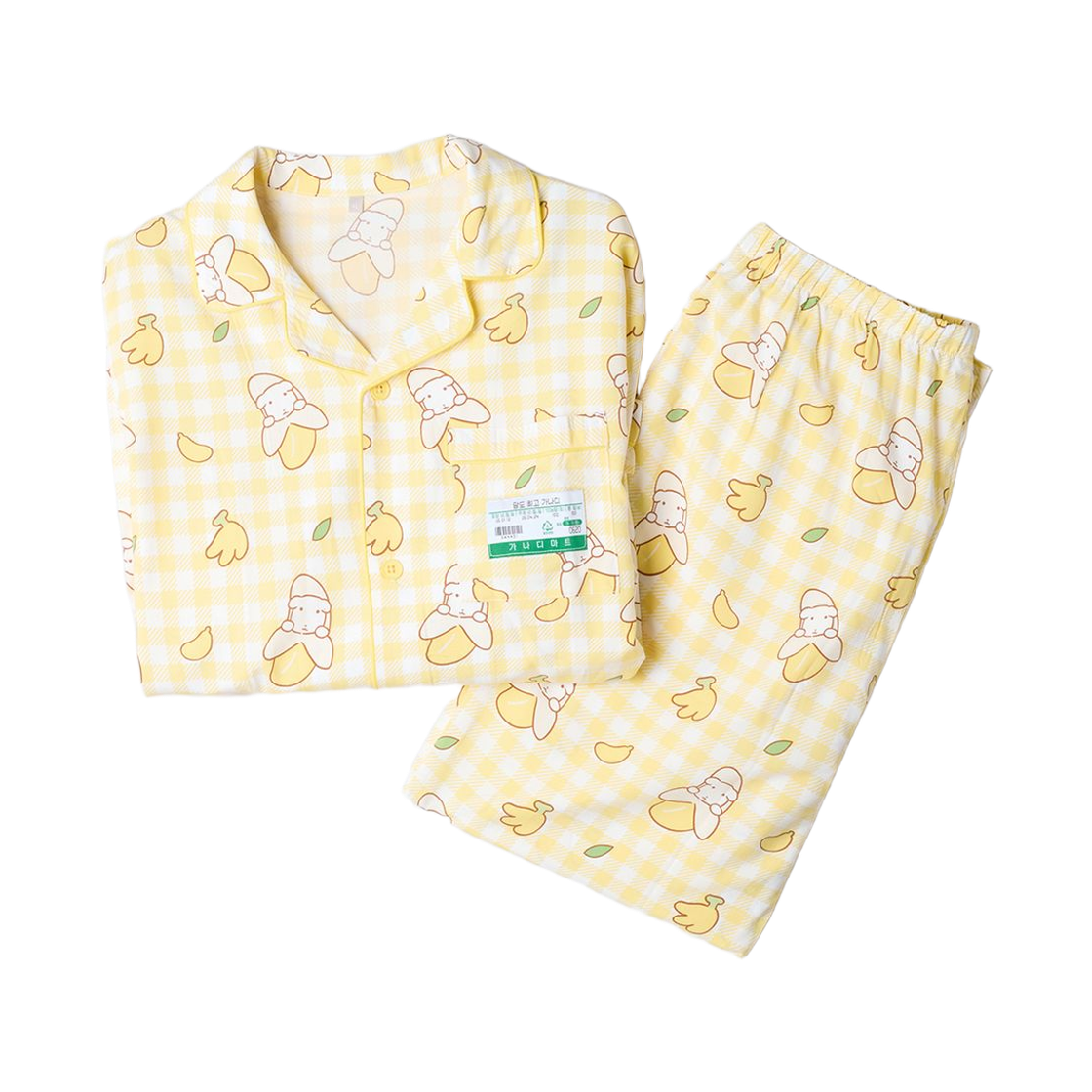 스파오 x 가나디 파자마 옐로우(Spao x Ganadi Pajama Yellow)