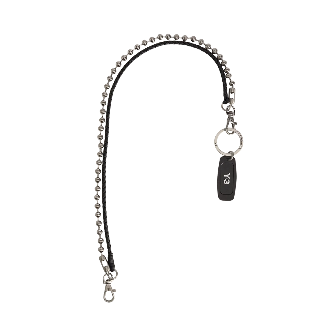 Y-3 x 요지 야마모토 키 체인 블랙(Y-3 x Yohji Yamamoto Key Chain Black)