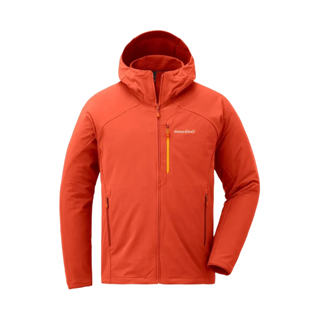 1106708 Montbell Climapro 200 Hooded Jacket Orange 24