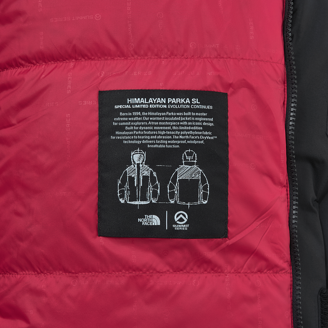 노스페이스 히말라얀 파카 SL RDS 블랙 - 25FW(The North Face Himalayan Parka Sl RDS Black - 25FW) - 9