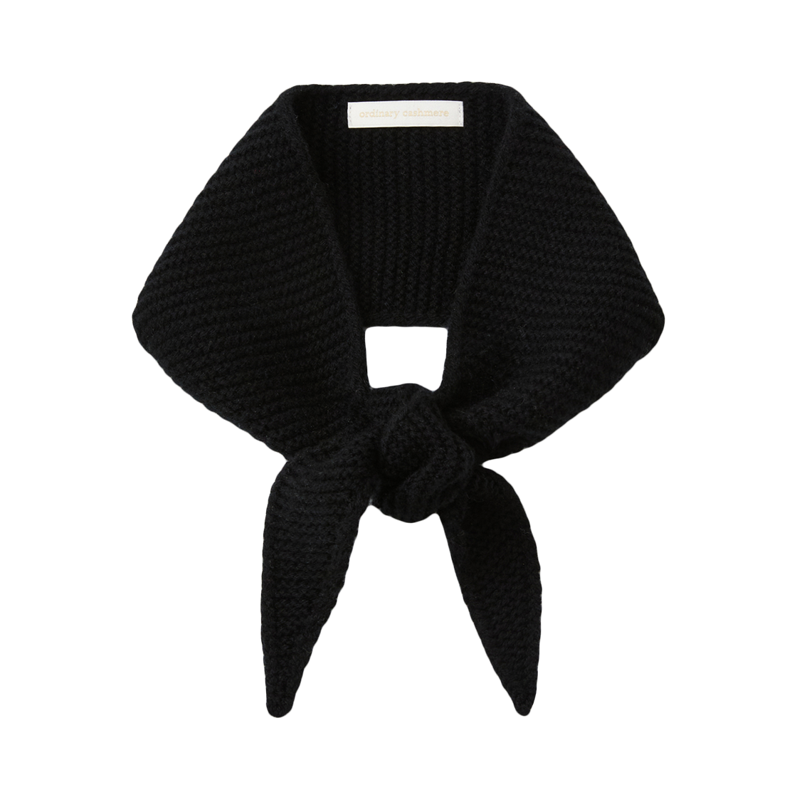 수아레 우먼 캐시10 울90 소피 스카프 블랙(Suare Women Cashmere10 Wool90 Sophie Scarf Black) - 1