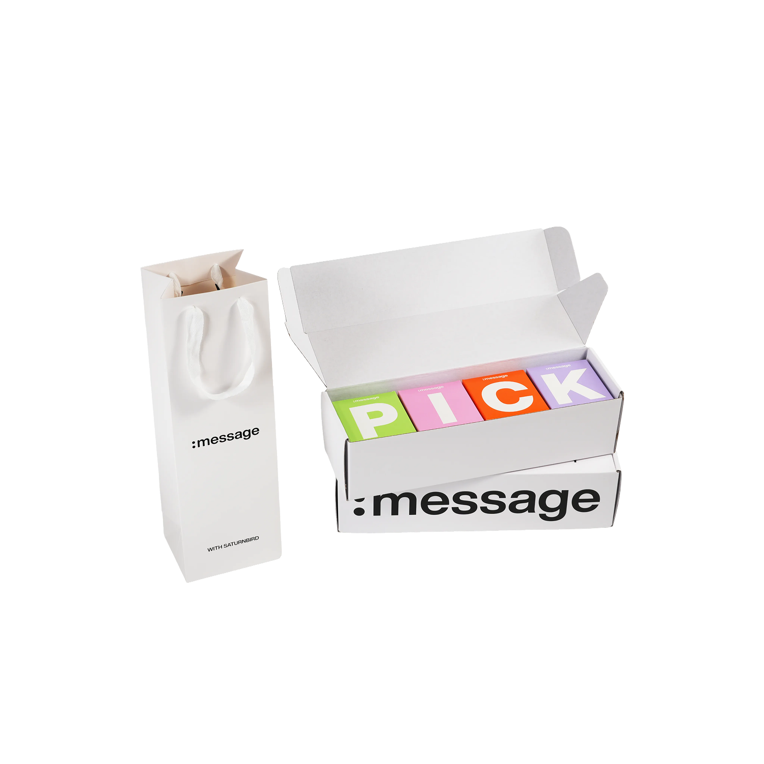 SACB00026 [KREAM 단독] SATURNBIRD Message Series Cold Brew Coffee 6EA 4P Giftset PICK (사은품 증정)