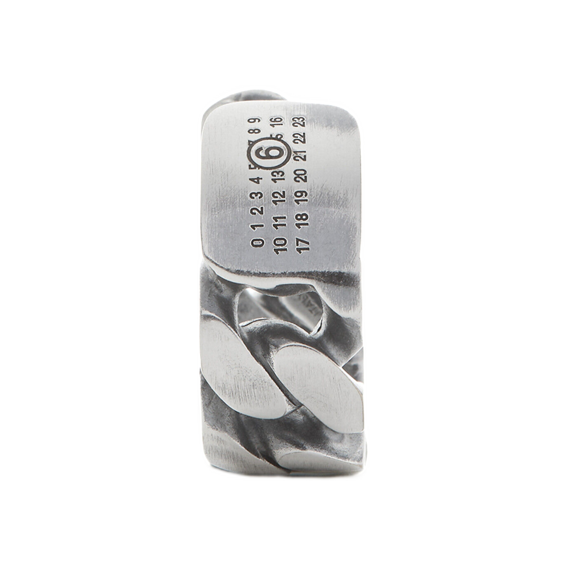 SM6VG0101SV0235954 MM6 Maison Margiela Chain Earcuff Gray