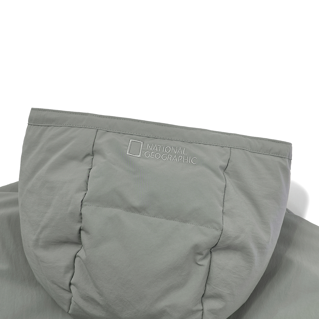 내셔널 지오그래픽 후드 헤론 구스 다운 점퍼 리첸 카키(National Geographic Hooded Heron Goose Down Jumper Lichen Khaki) - 5