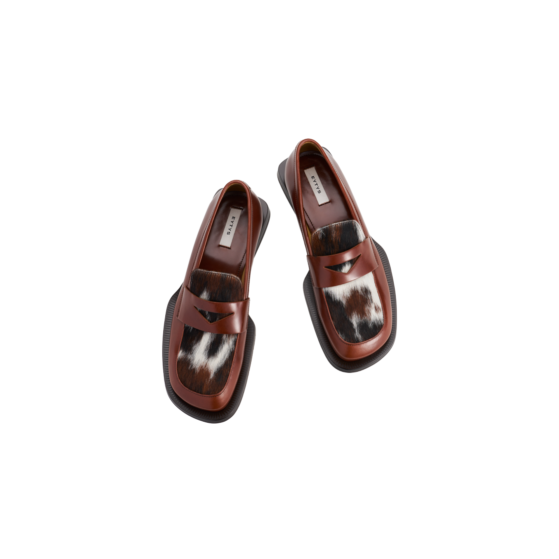 이티스 사반트 마호가니 카프 헤어 레더 브라운 - 26SS(Eytys Savant Mahogany Calf Hair Leather Brown - 26SS) - 4