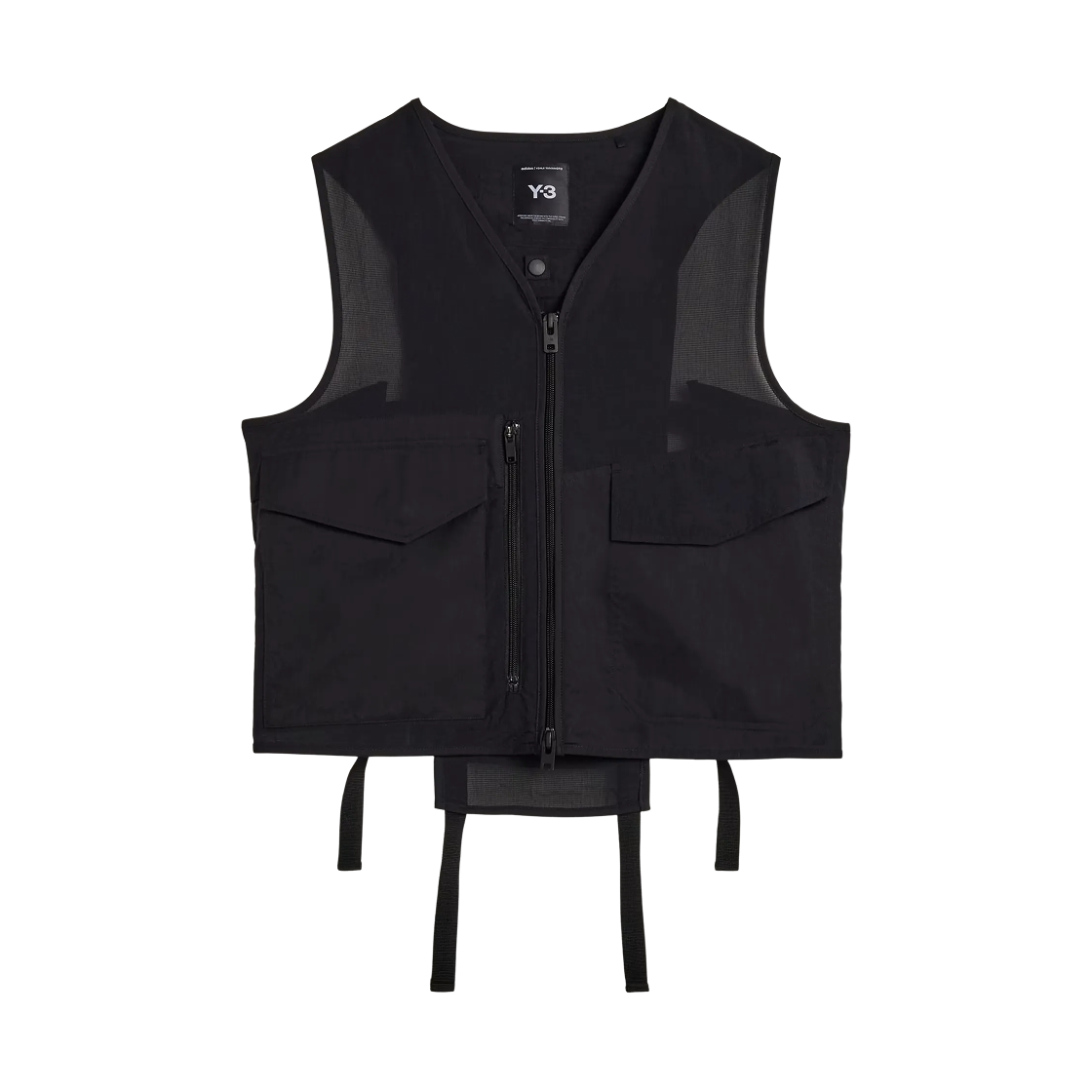 Y-3 x 요지 야마모토 택트 UT 베스트 블랙(Y-3 x Yohji Yamamoto Tact Ut Vest Black)