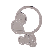 BAPE Baby Milo Carabiner Silver