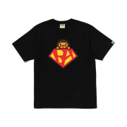 BAPE Hero Baby Milo T-Shirt Black
