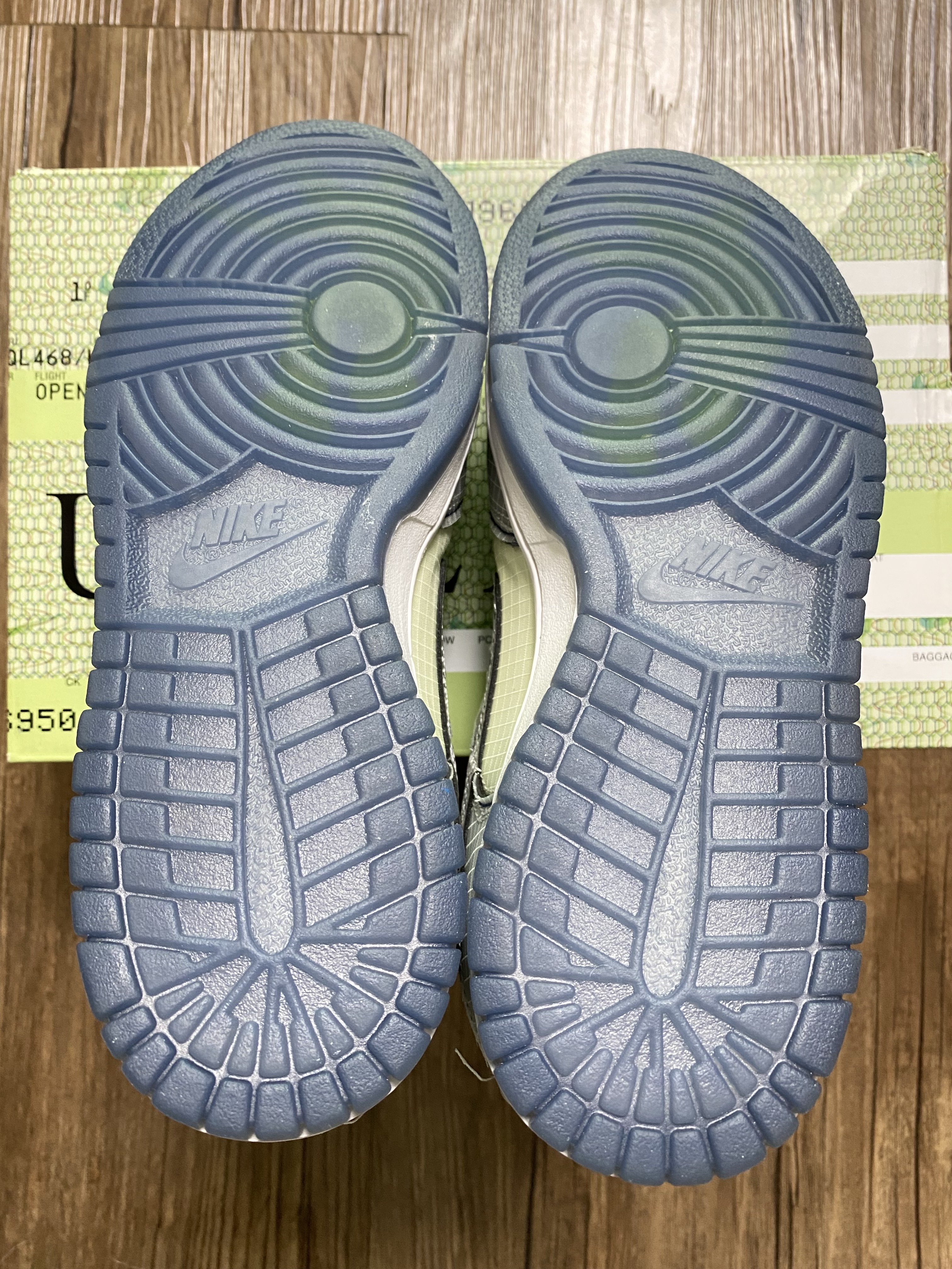 Nike x Union Dunk Low Passport Pack Pistachio 착용 스타일 - 5