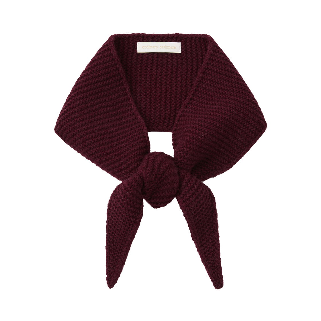 수아레 우먼 캐시10 울90 소피 스카프 버건디(Suare Women Cashmere10 Wool90 Sophie Scarf Burgundy) - 1