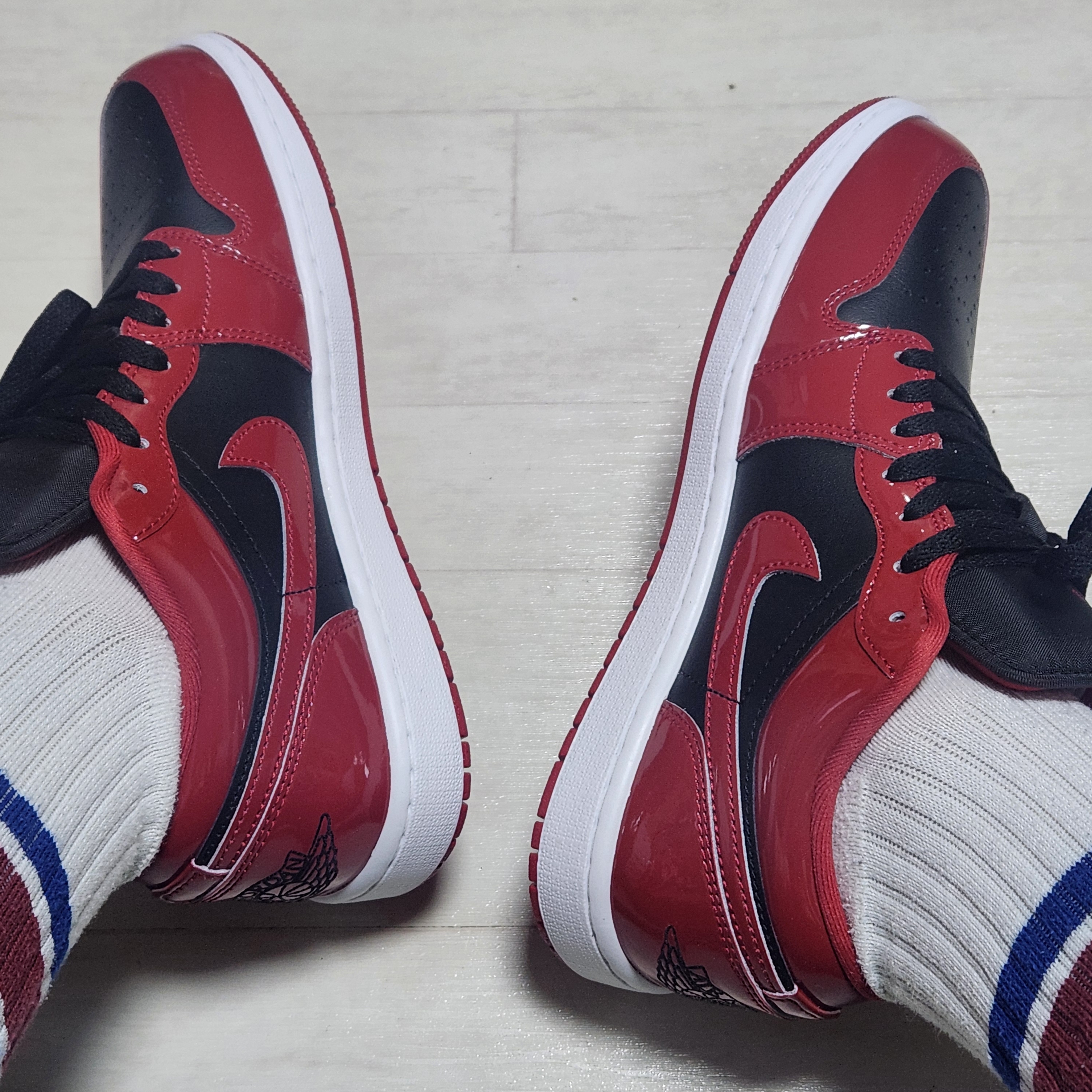 Nike Air Force 1 '07 Cacao Wow Coconut Milk, Jordan 1 Low SE Black White 착용 스타일 - 2