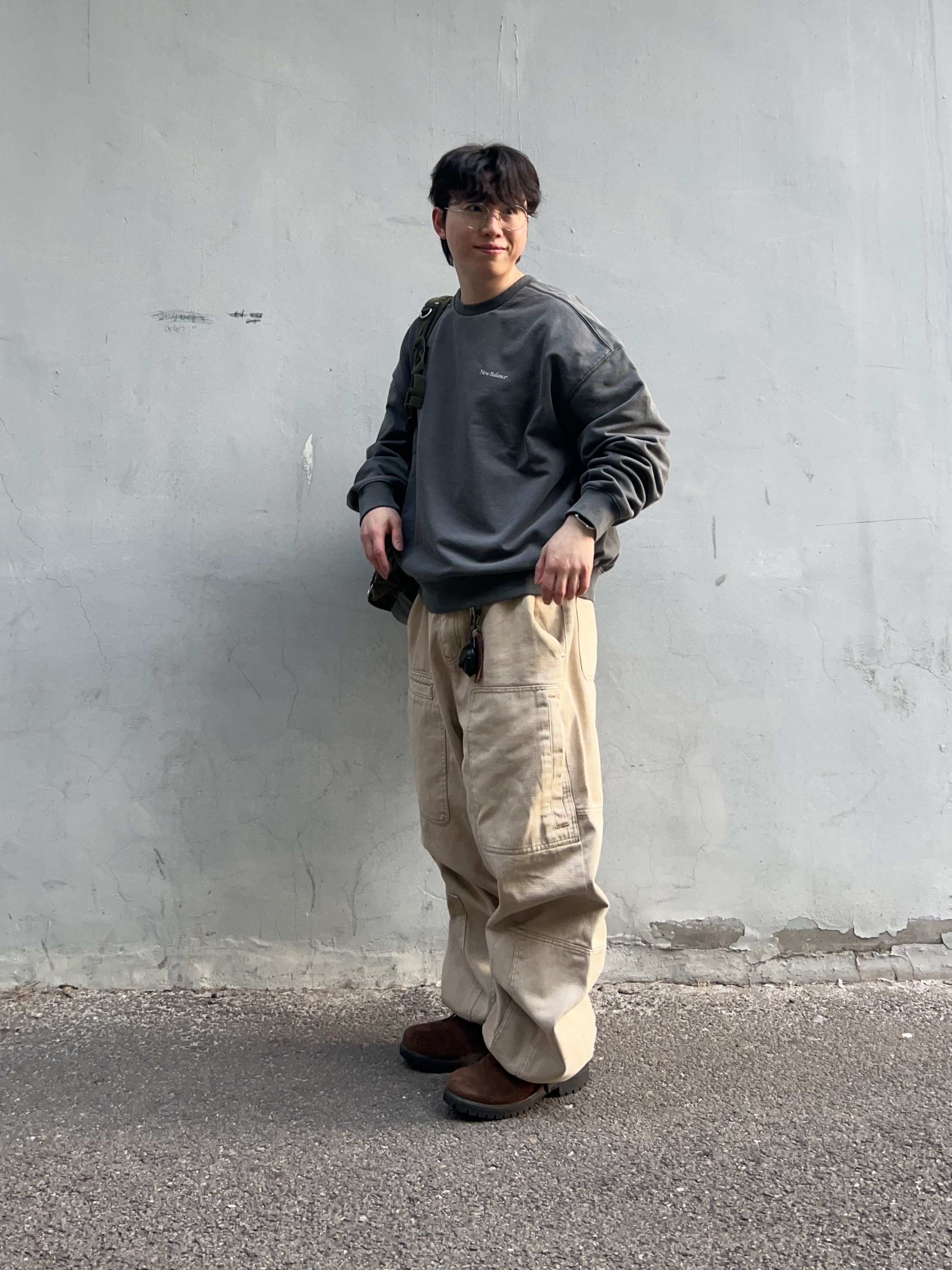 Timberland x Thisisneverthat 6 inch Boot Brown - Wide 착용 스타일 - 1