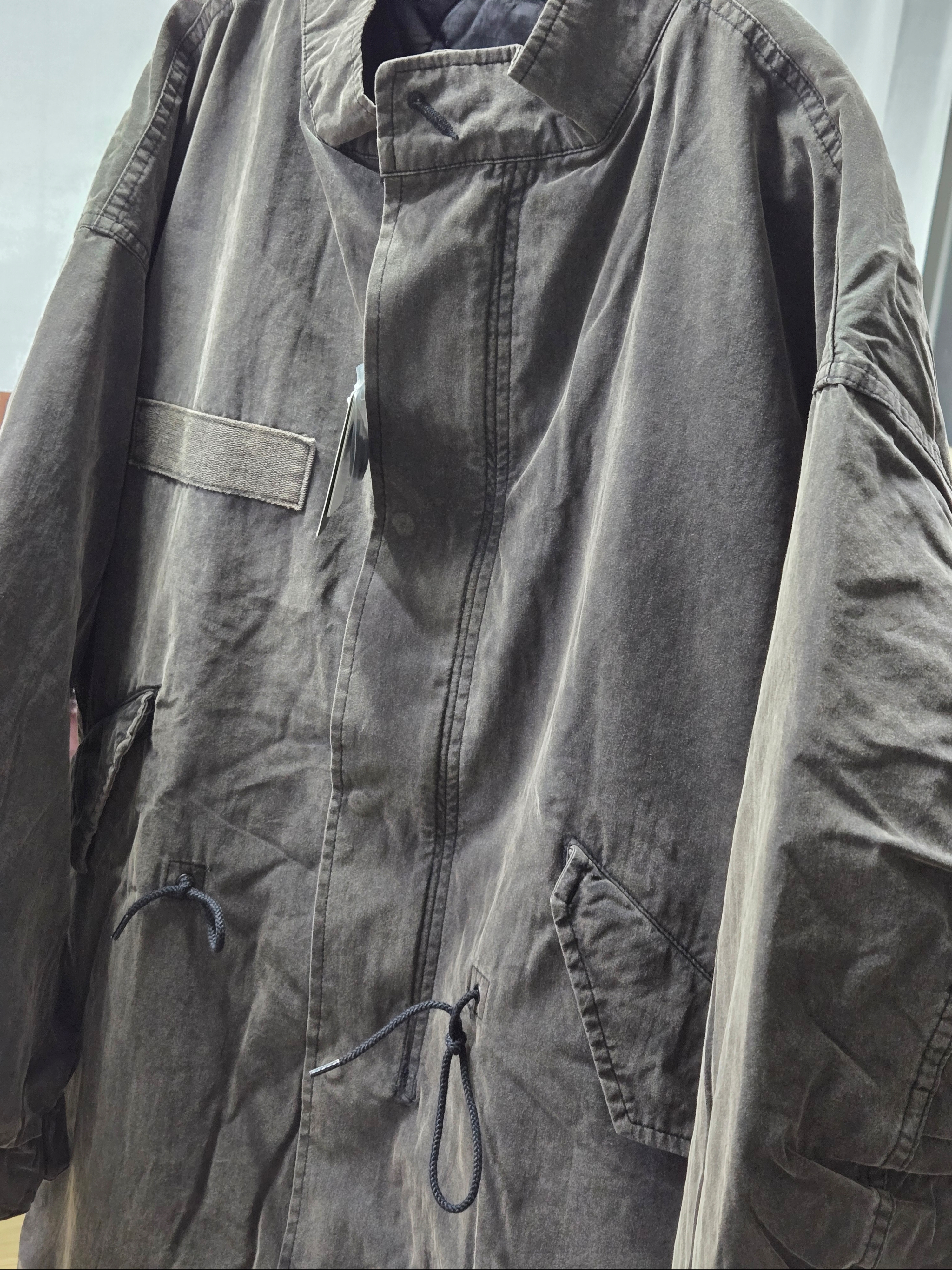 Freak's Store M-65 Liner Set Faded Black, Freak's Store M-65 Mods Coat Liner Set Black 착용 스타일 - 1