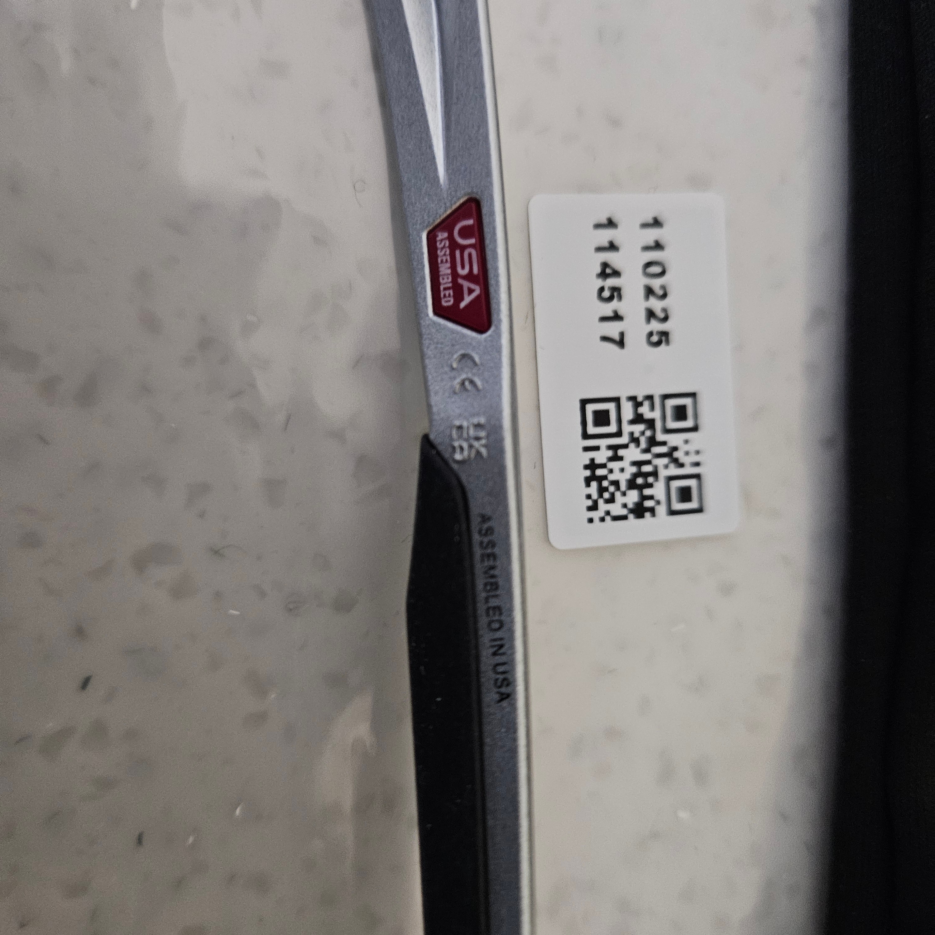 Oakley Eye Jacket Redux Silver Frame Prizm Black Polarized Lenses High Bridge Fit 착용 스타일 - 7