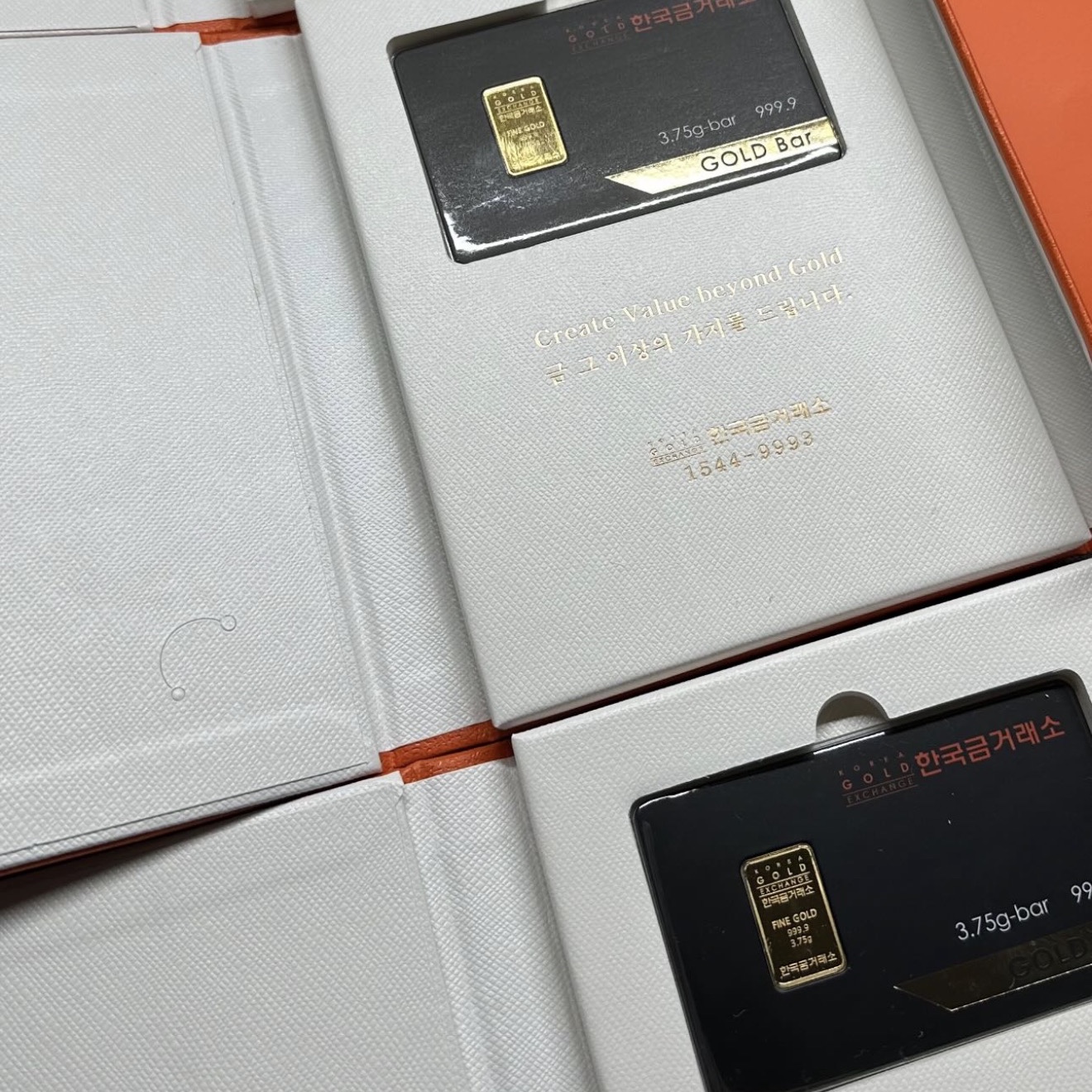 Gold Korea Gold Exchange Gold Bar 3.75g 착용 스타일