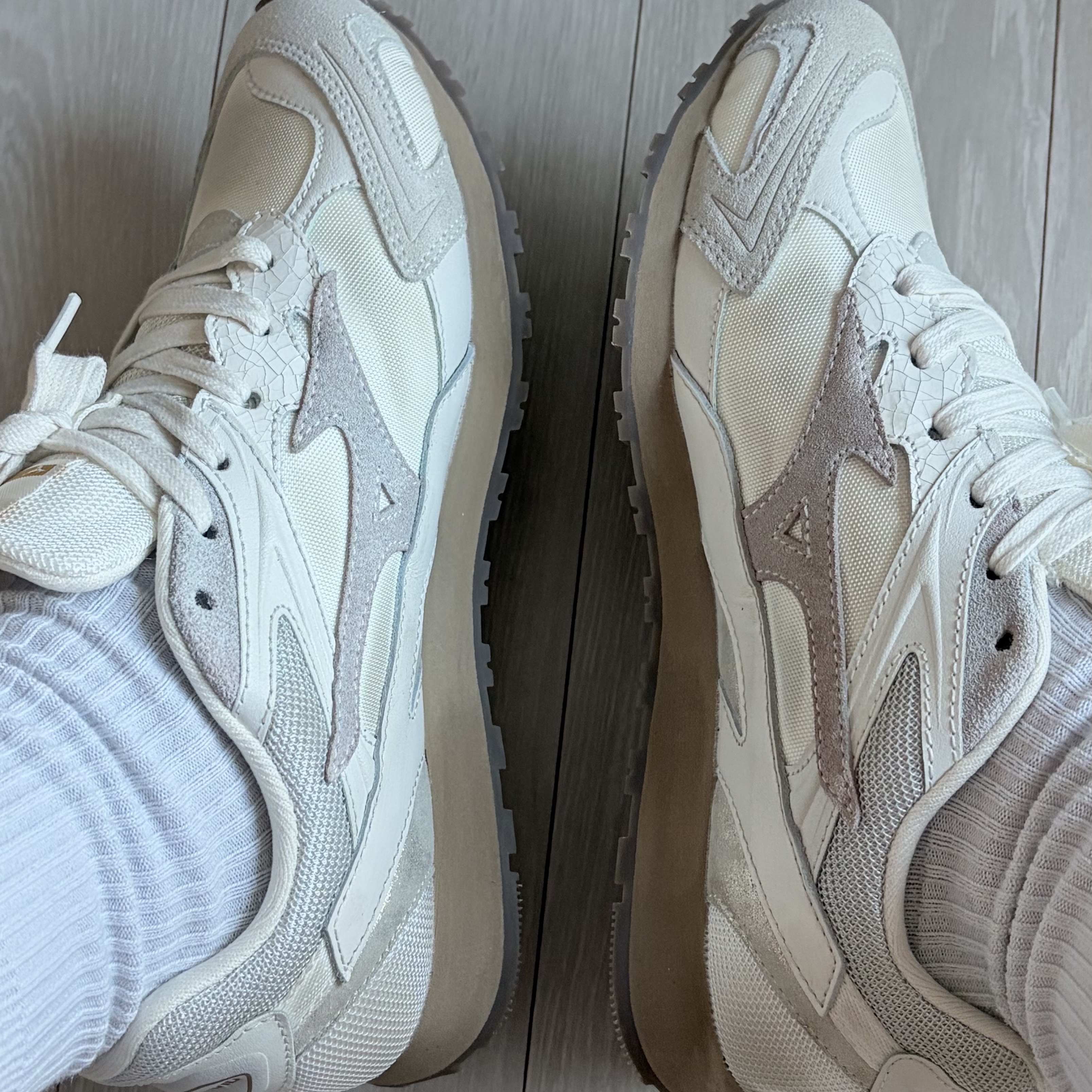 Mizuno LG 60S 2K Soft Cloud White 착용 스타일 - 1