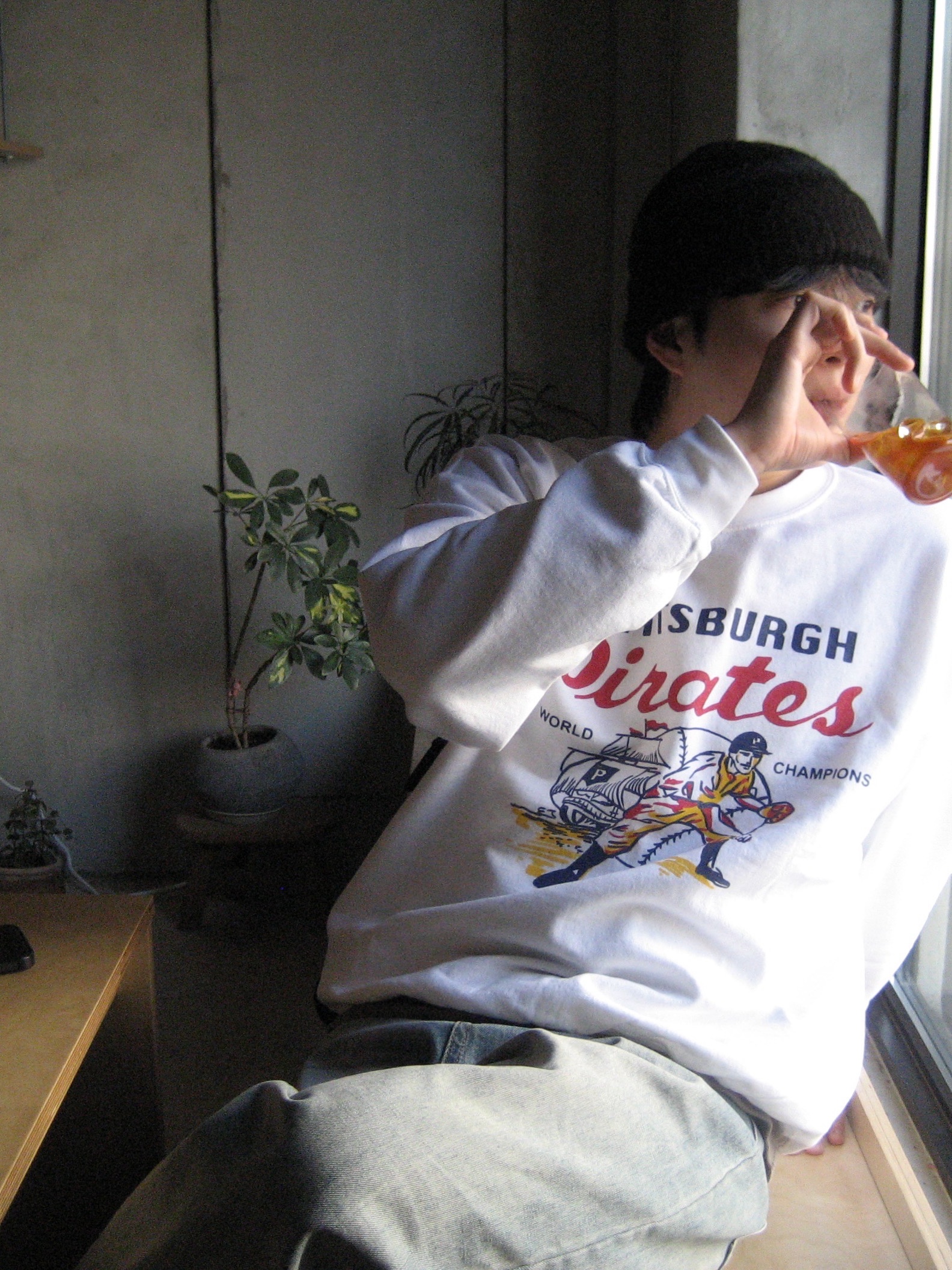 Sansan Gear Mohair Beanie Black 착용 스타일 - 1