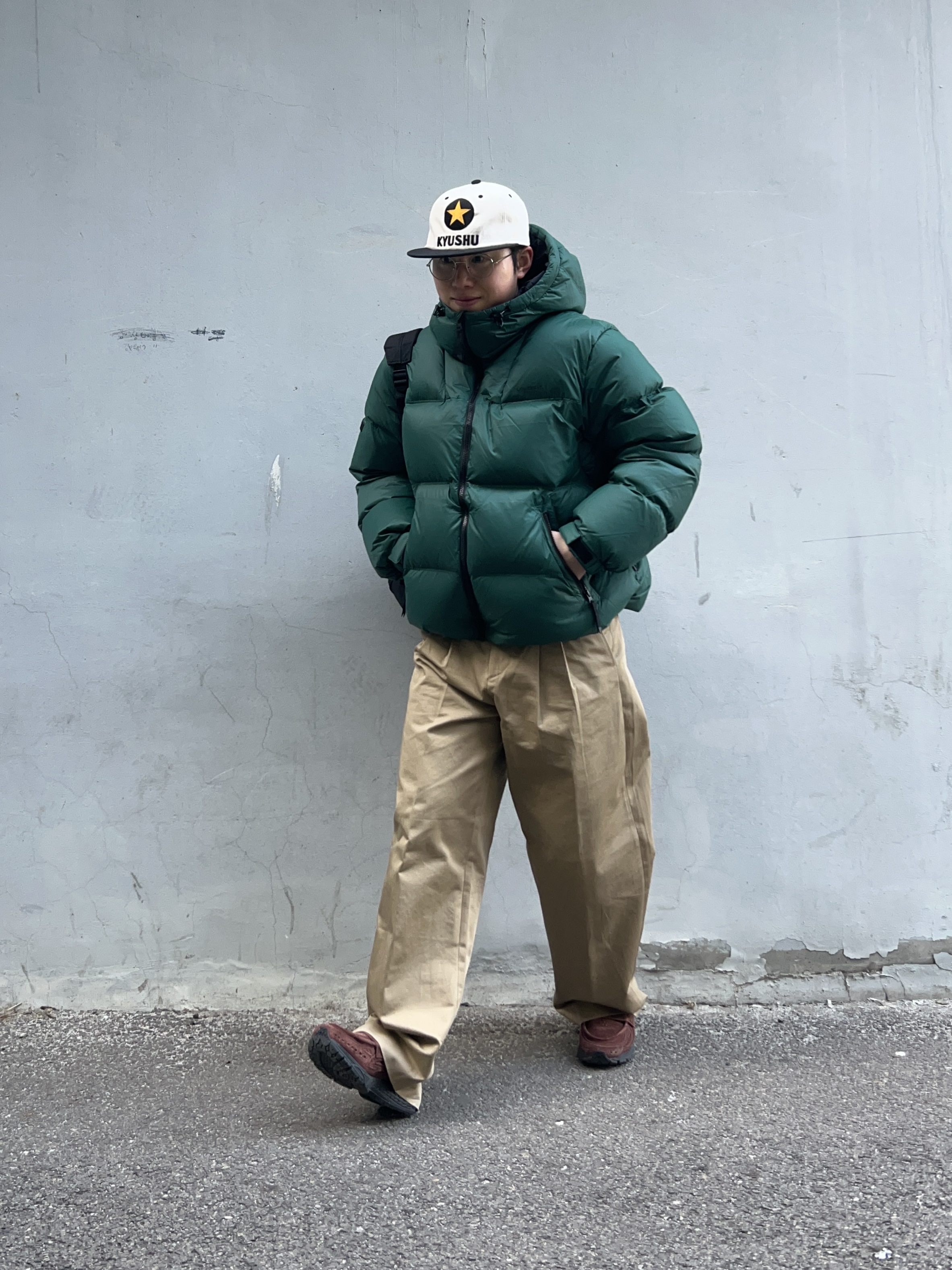 Aoiro KYUSHU Star ビール Cap, New Balance 1906L Rich Oak 착용 스타일 - 1