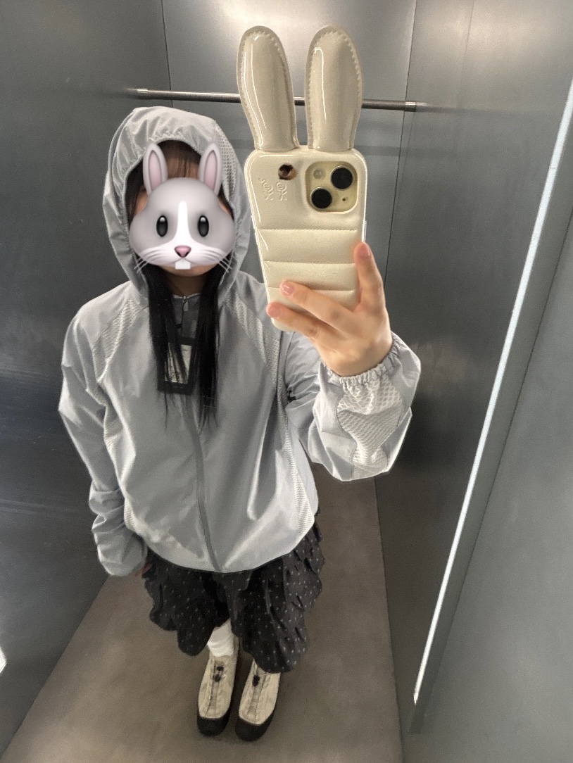 Sansan Gear Sprocket Hole Jacket Light Grey - 24SS, Keen Jasper Rocks SP Sneaker Birch Black 착용 스타일 - 5